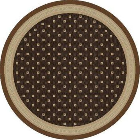 CONCORD GLOBAL 5 ft. 3 in. Jewel Athens - Round, Brown 54280